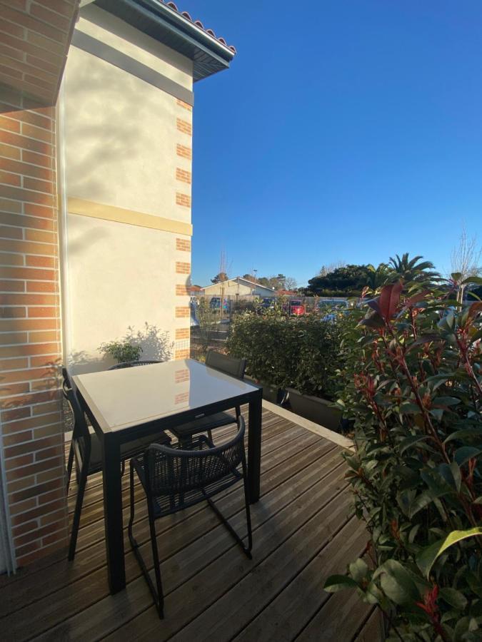 Charmant Appartement Neuf Et Confortable Classe 4 Etoiles Biscarrosse Exteriör bild