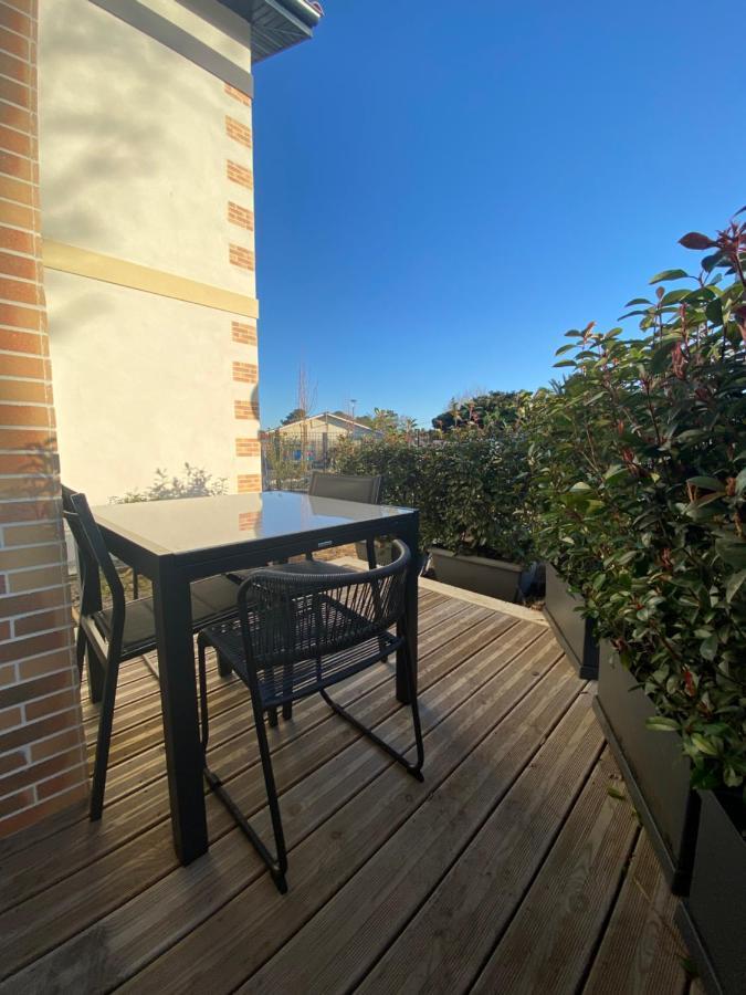 Charmant Appartement Neuf Et Confortable Classe 4 Etoiles Biscarrosse Exteriör bild